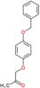 1-[4-(benzyloxy)phenoxy]propan-2-one