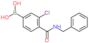 [4-(benzylcarbamoyl)-3-chloro-phenyl]boronic acid