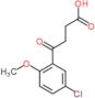 4-(5-chloro-2-methoxyphenyl)-4-oxobutanoic acid