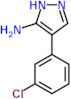 4-(3-chlorophenyl)-1H-pyrazol-5-amine
