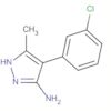 1H-Pyrazol-3-amine, 4-(3-chlorophenyl)-5-methyl-