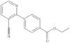 Ethyl 4-(3-cyano-2-pyridinyl)benzoate