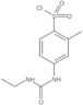 4-[[(Ethylamino)carbonyl]amino]-2-methylbenzenesulfonyl chloride