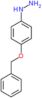 [4-(benzyloxy)phenyl]hydrazine