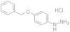 Hydrazine, [4-(phenylmethoxy)phenyl]-, hydrochloride (1:1)