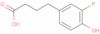 3-Fluoro-4-hydroxybenzenebutanoic acid