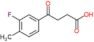 4-(3-fluoro-4-methyl-phenyl)-4-oxo-butanoic acid