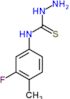 N-(3-fluoro-4-methylphenyl)hydrazinecarbothioamide