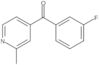 (3-Fluorophenyl)(2-methyl-4-pyridinyl)methanone