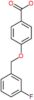 4-[(3-fluorobenzyl)oxy]benzoic acid