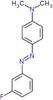 4-[(E)-(3-fluorophenyl)diazenyl]-N,N-dimethylaniline