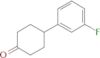 4-(3-Fluorophenyl)cyclohexanone