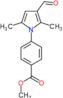 methyl 4-(3-formyl-2,5-dimethyl-1H-pyrrol-1-yl)benzoate