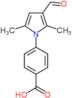 4-(3-formyl-2,5-dimethyl-1H-pyrrol-1-yl)benzoic acid