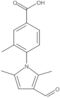 4-(3-Formyl-2,5-dimethyl-1H-pyrrol-1-yl)-3-methylbenzoic acid