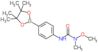 1-methoxy-1-methyl-3-[4-(4,4,5,5-tetramethyl-1,3,2-dioxaborolan-2-yl)phenyl]urea