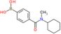 B-[4-[(Cyclohexylmethylamino)carbonyl]phenyl]boronic acid