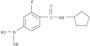 Boronic acid,B-[4-[(cyclopentylamino)carbonyl]-3-fluorophenyl]-