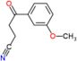 4-(3-methoxyphenyl)-4-oxobutanenitrile