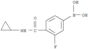 B-[4-[(Cyclopropylamino)carbonyl]-3-fluorophenyl]boronic acid