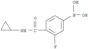 Boronic acid,B-[4-[(cyclopropylamino)carbonyl]-3-fluorophenyl]-