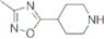 4-(3-Methyl-1,2,4-oxadiazol-5-yl)piperidine