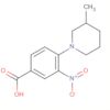 Benzoic acid, 4-(3-methyl-1-piperidinyl)-3-nitro-