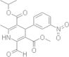 5-Isopropyl-3-methyl 2-formyl-1,4-dihydro-6-methyl-4-(3-nitrophenyl)-3,5-pyridinedicarboxylate