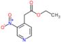 ethyl (3-nitropyridin-4-yl)acetate