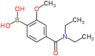 [4-(diethylcarbamoyl)-2-methoxy-phenyl]boronic acid