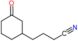 4-(3-oxocyclohexyl)butanenitrile