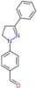 4-(3-phenyl-4,5-dihydro-1H-pyrazol-1-yl)benzaldehyde