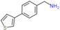 1-(4-thiophen-3-ylphenyl)methanamine