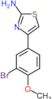 4-(3-bromo-4-methoxyphenyl)-1,3-thiazol-2-amine