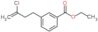 ethyl 3-(3-chlorobut-3-enyl)benzoate