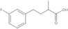 3-Fluoro-α-methylbenzenebutanoic acid