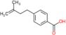 4-(3-methylbut-3-enyl)benzoic acid