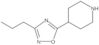 4-(3-Propyl-1,2,4-oxadiazol-5-yl)piperidine