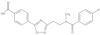 4-[3-[2-[(4-Fluorobenzoyl)methylamino]ethyl]-1,2,4-oxadiazol-5-yl]benzoic acid