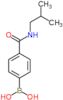 {4-[(2-methylpropyl)carbamoyl]phenyl}boronic acid