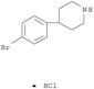 Piperidine,4-(4-bromophenyl)-, hydrochloride (1:1)