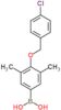 {4-[(4-chlorobenzyl)oxy]-3,5-dimethylphenyl}boronic acid