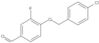 4-[(4-Chlorophenyl)methoxy]-3-fluorobenzaldehyde