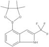4-(4,4,5,5-Tetramethyl-1,3,2-dioxaborolan-2-yl)-2-(trifluoromethyl)-1H-indole