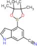 4-(4,4,5,5-Tetramethyl-1,3,2-dioxaborolan-2-yl)-1H-indole-6-carbonitrile