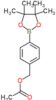 4-(4,4,5,5-tetramethyl-1,3,2-dioxaborolan-2-yl)benzyl acetate