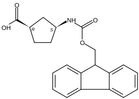 (1R,3S)-3-[[(9H-Fluoren-9-ylmethoxy)carbonyl]amino]cyclopentancarbonsäure