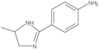 4-(4,5-Dihydro-5-methyl-1H-imidazol-2-yl)benzenamine