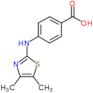 4-[(4,5-dimethylthiazol-2-yl)amino]benzoic acid