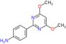 4-(4,6-dimethoxypyrimidin-2-yl)aniline